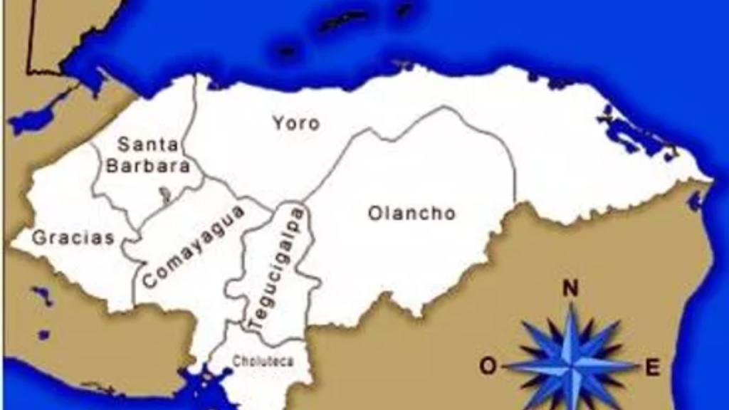 El 28 de junio de 1825, la asamblea constituyente decidió delimitar el territorio del Estado en siete departamentos