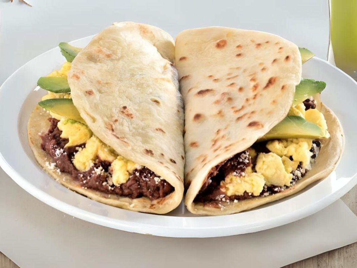 Baleada tipica de Honduras
